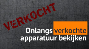 Onlangs verkochte uitrusting